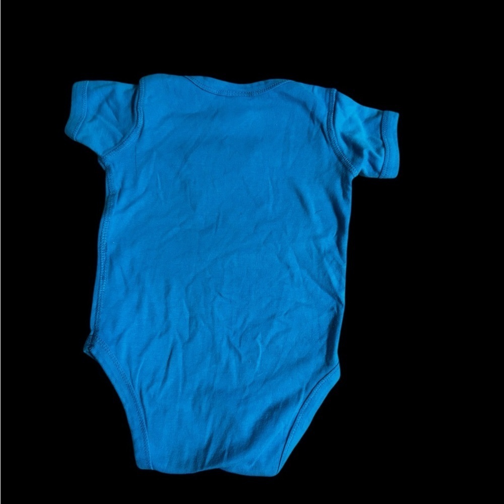 Rabbit Skins Blue Baby Onesie - Picture 2 of 3